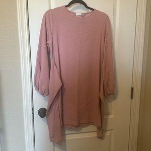 Light pink dress or long shirt